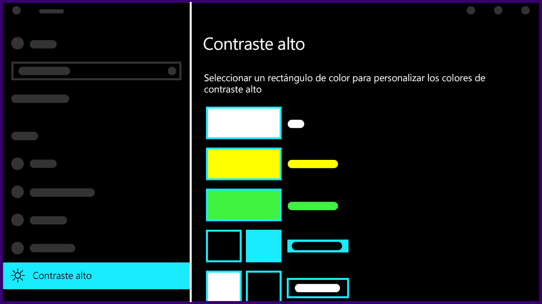 ¿Cómo ajustar el contraste de la Pantalla?