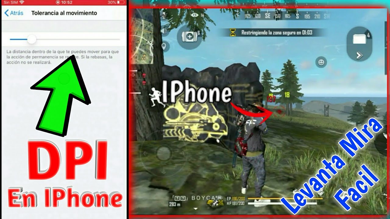 ¿Cómo cambiar el DPI en iPhone 7?
