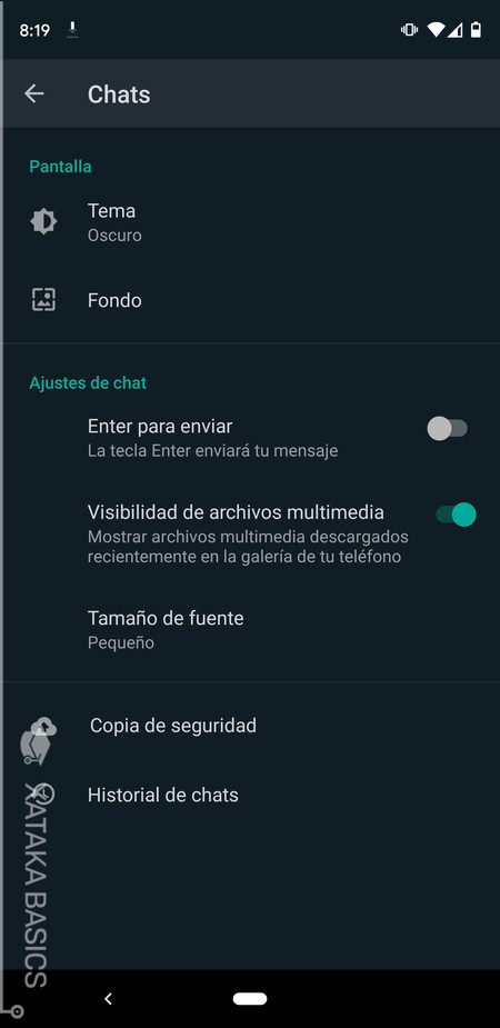¿Cómo se pone el modo oscuro en WhatsApp?