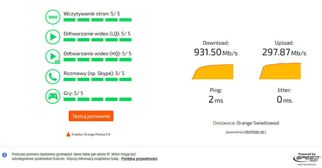 Ile internetu potrzeba do grania?