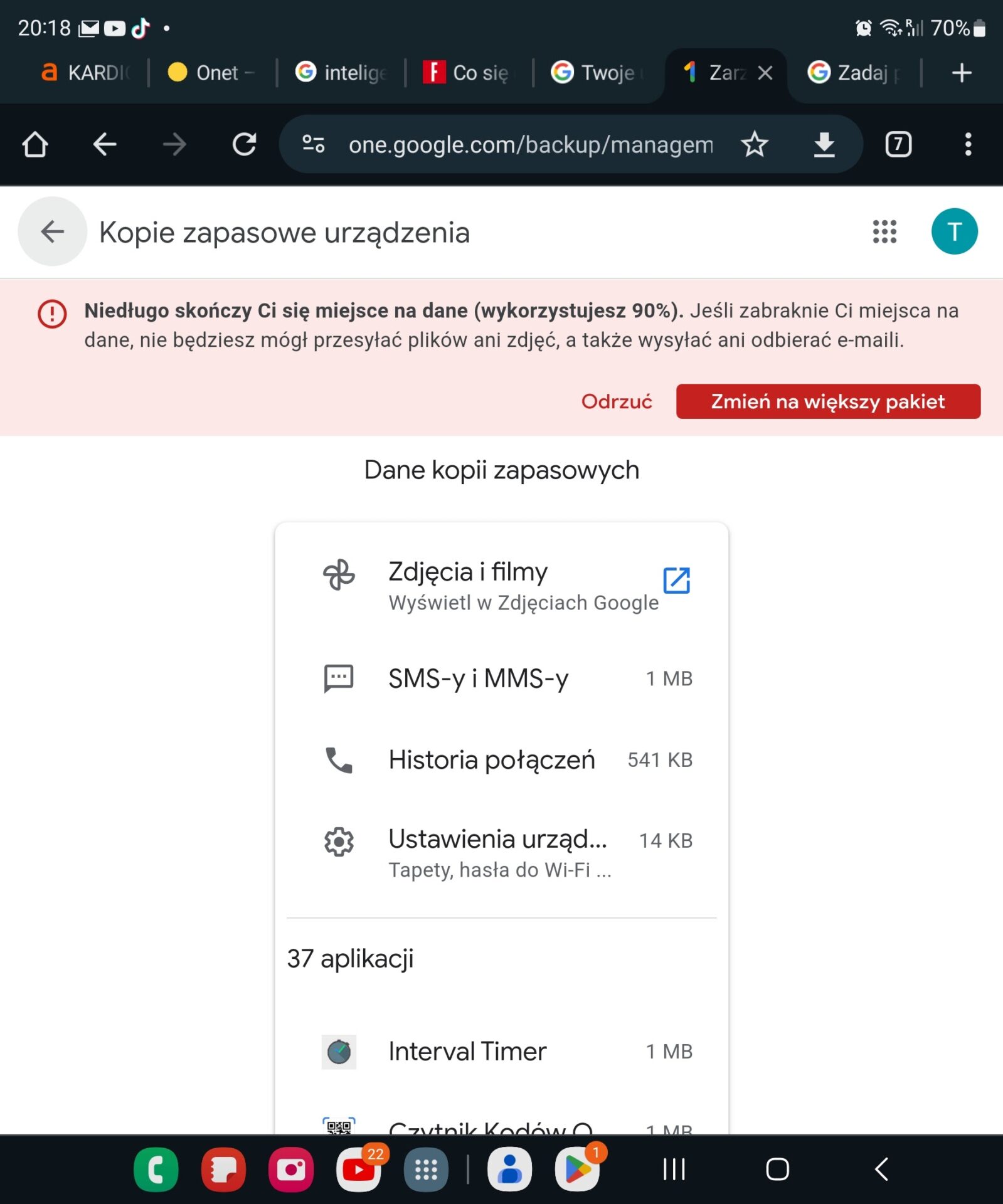 Jak odczytać SMS z kopii zapasowej Google?