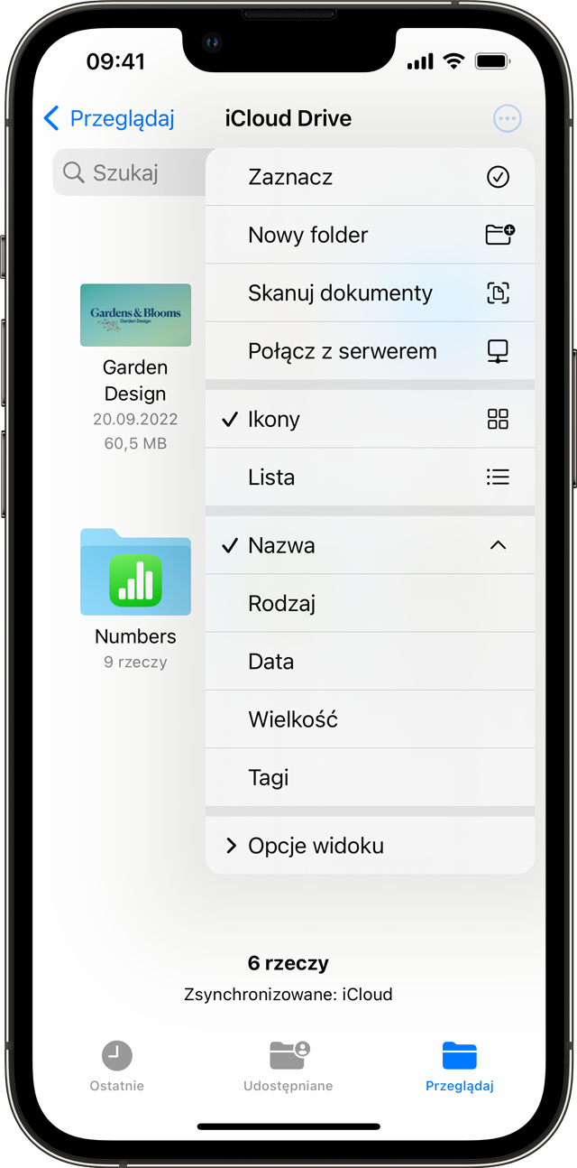 Jak otworzyć pliki na iPhonie?