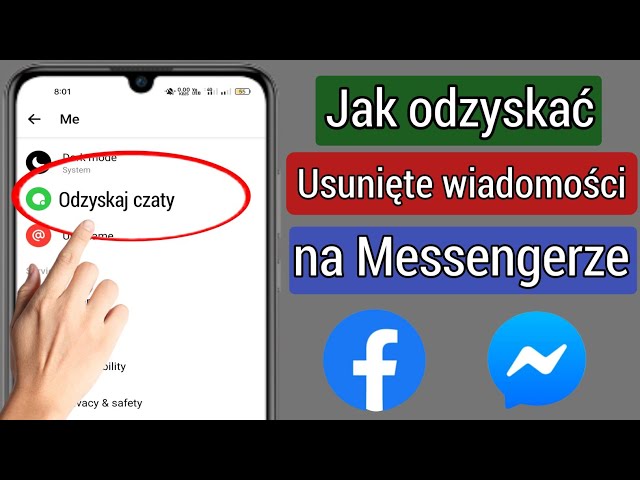 Jak pobrać stare zdjęcia z Messengera?