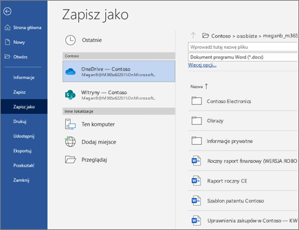 Jak włączyć zapis w chmurze?