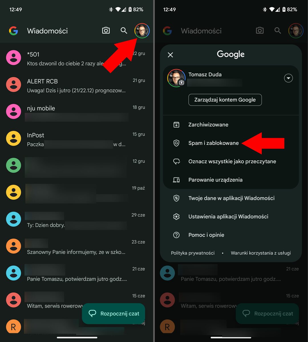 Jak zablokować wysylanie MMS w telefonie?