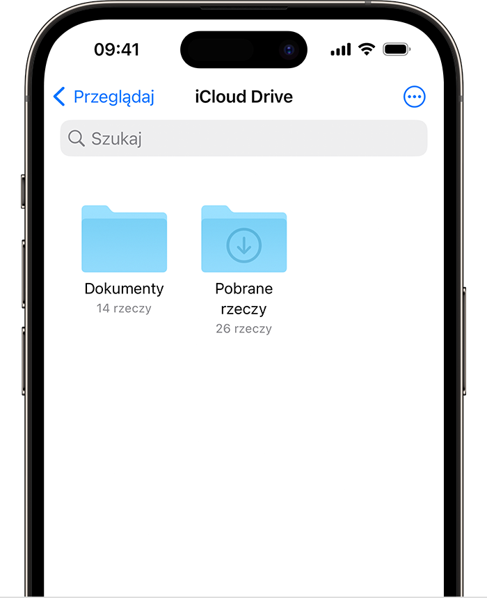 Jak znaleźć pliki w iCloud?