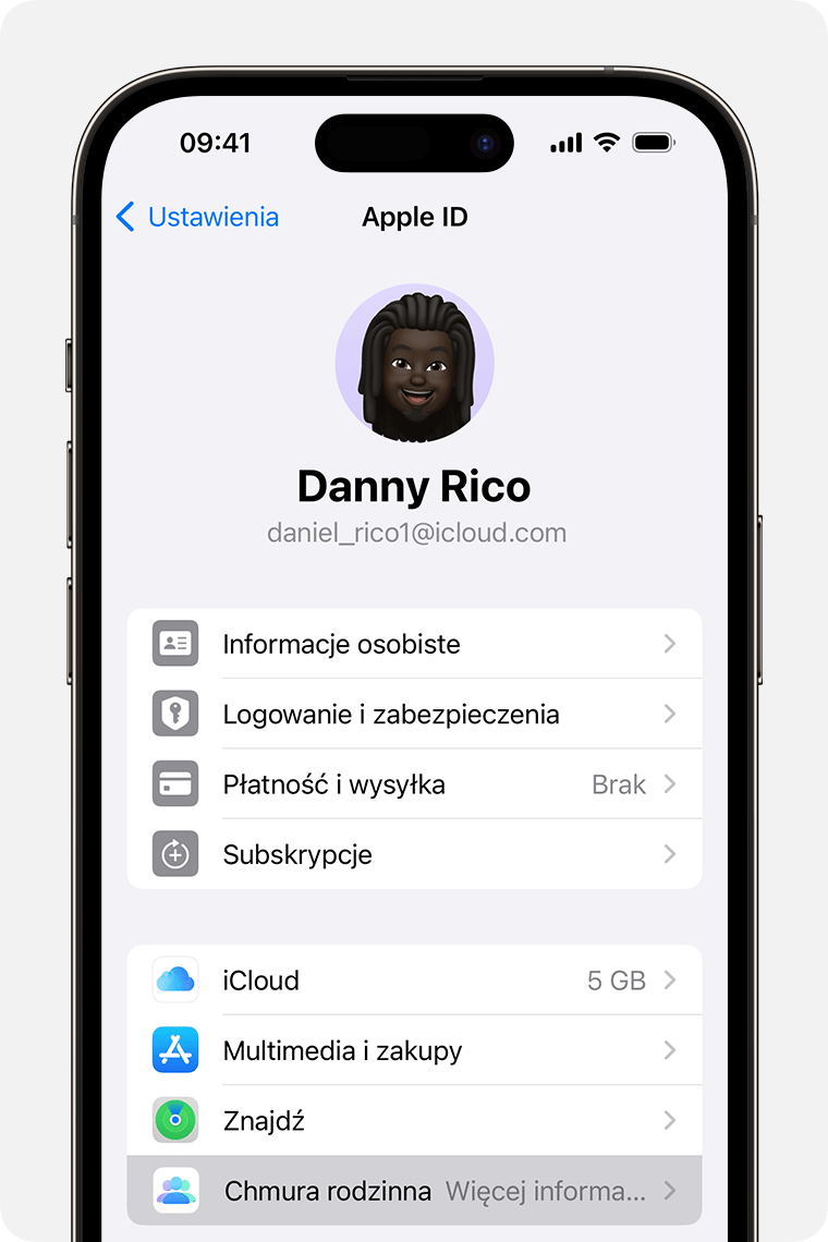 Na czym polega Chmura rodzinna Apple?