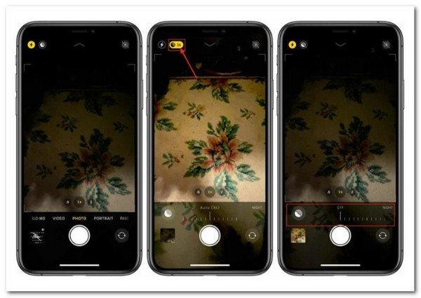 ¿Qué iphones tienen Night Mode?