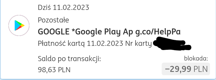 Czy Google Play pobiera opłaty?