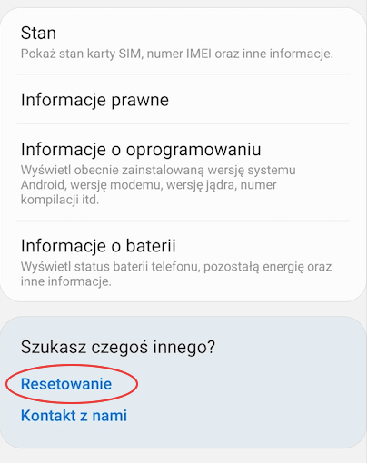 Czy Hard Reset usuwa dane z karty SIM?
