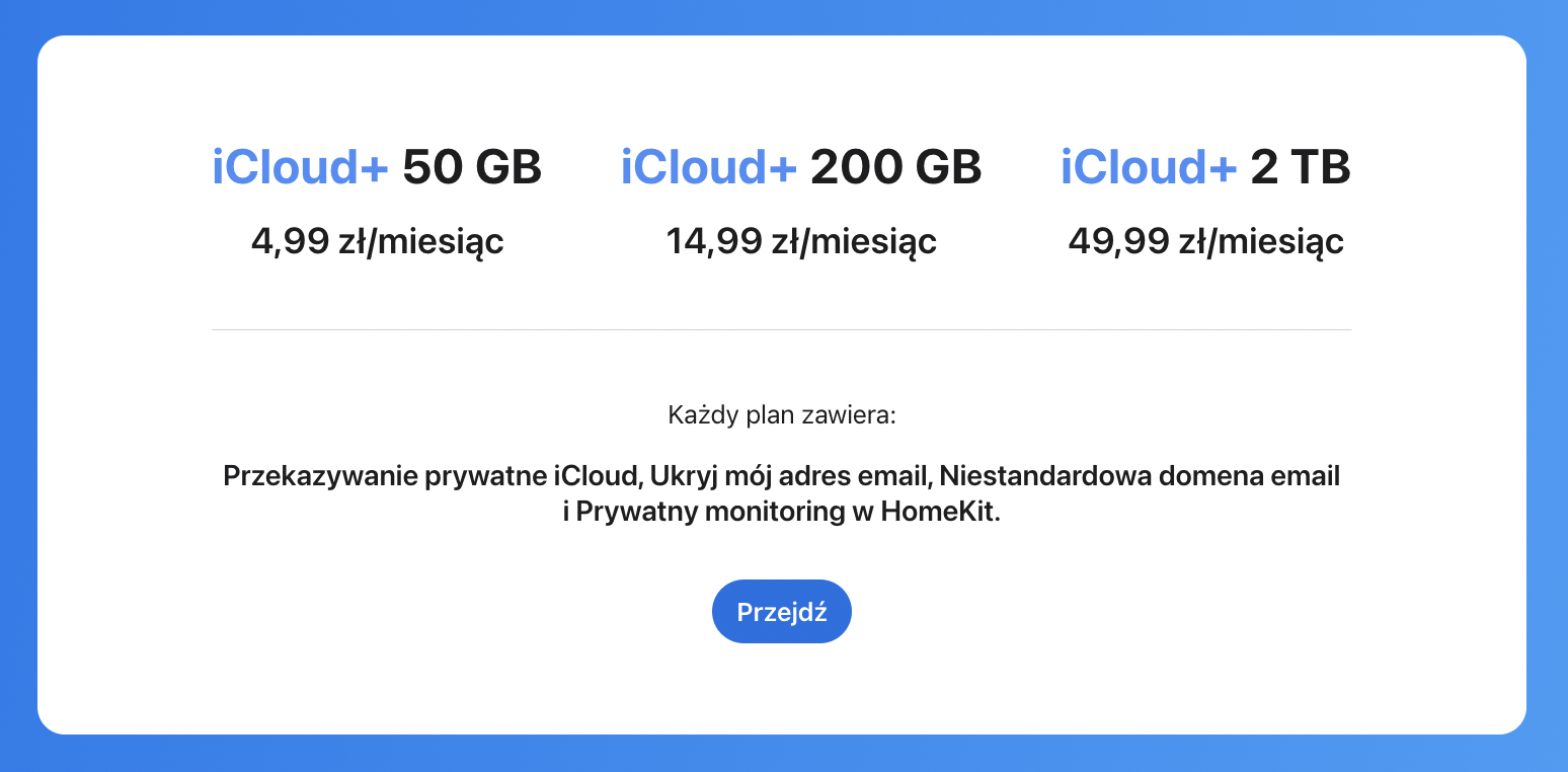 Czy trzeba płacić za iCloud?