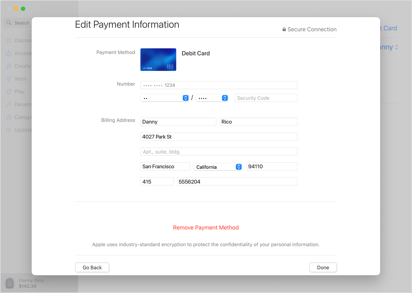 Jak zmienić dane do faktury w Apple Store?