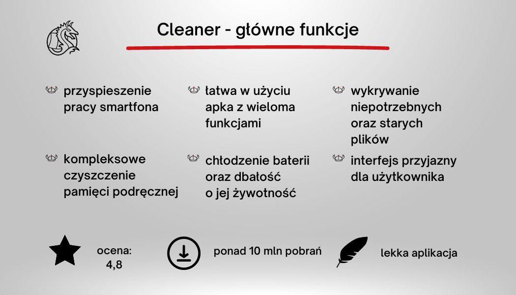 Jaki sprzątacz telefonu?