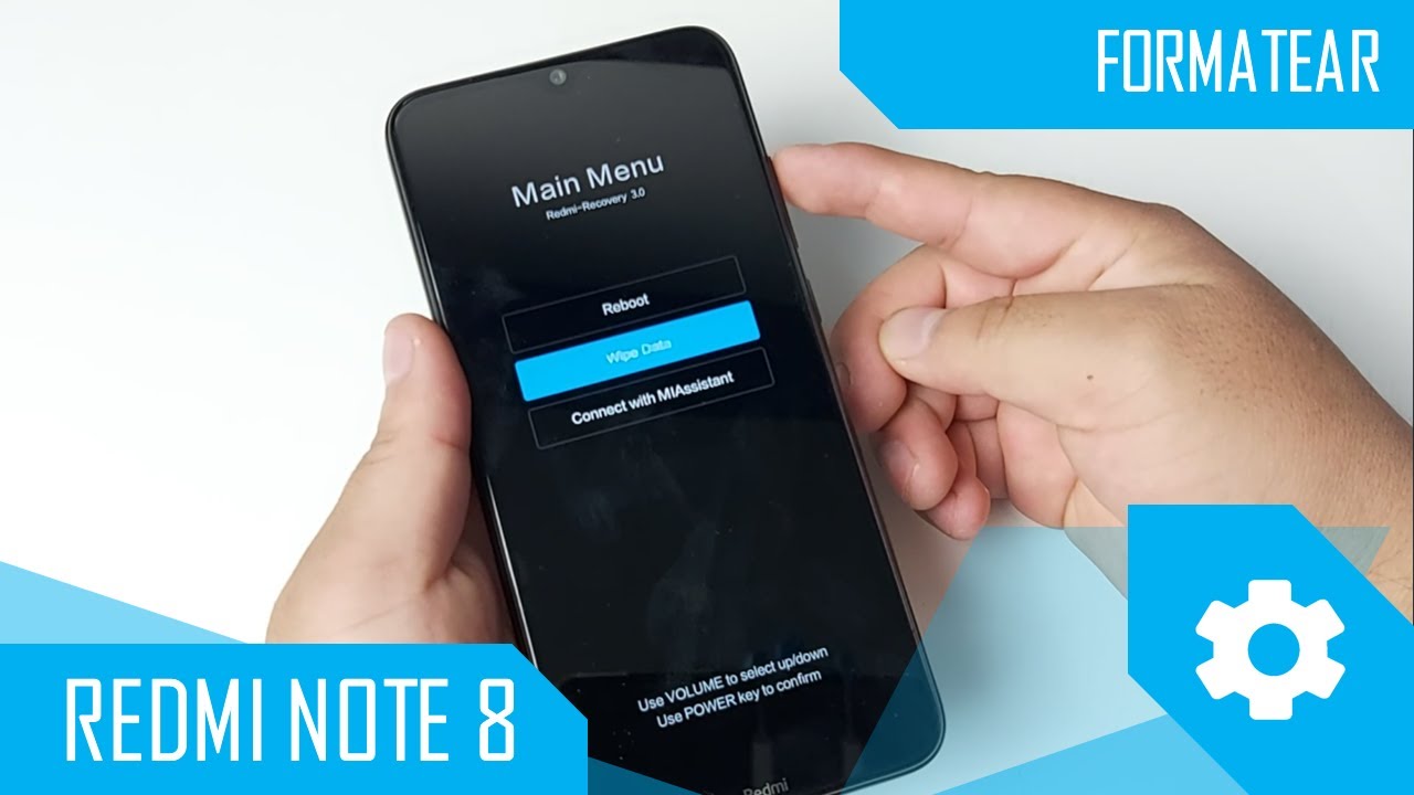¿Cómo formatear un Redmi con los botones?