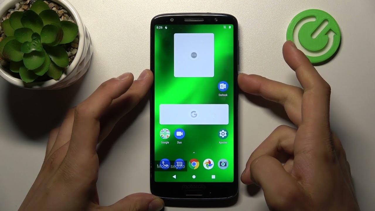¿Cómo quitar el modo seguro de moto G 6?