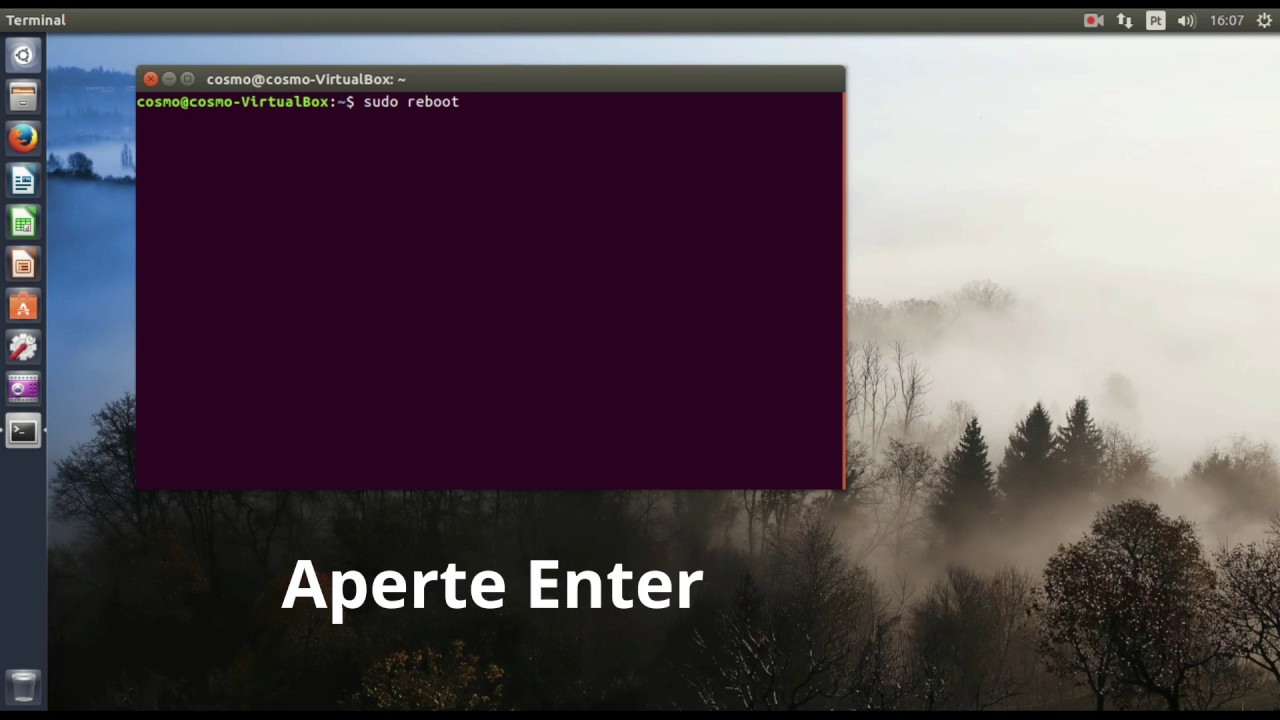 ¿Cómo reiniciar Ubuntu desde la terminal?