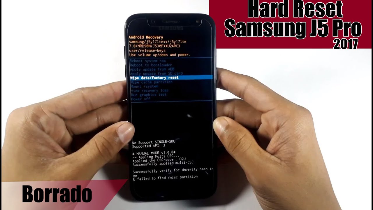 ¿Cómo restaurar un celular Samsung con los botones?