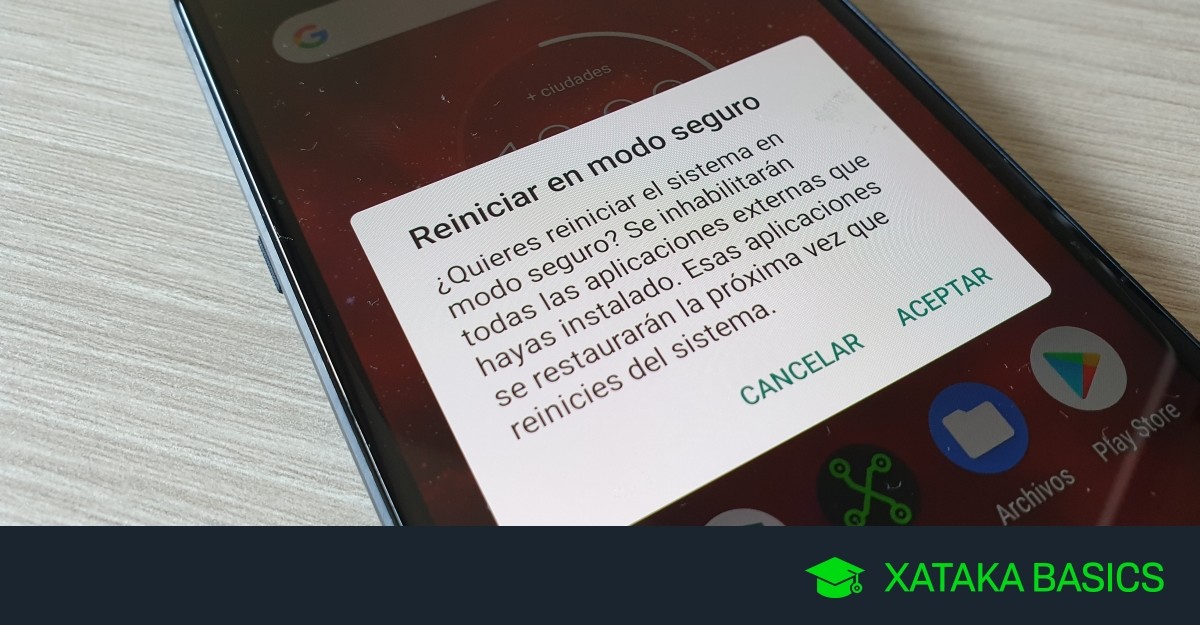 ¿Qué es cargando en modo seguro?