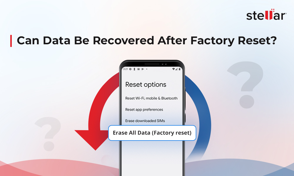 Can hackers recover data after factory reset?
