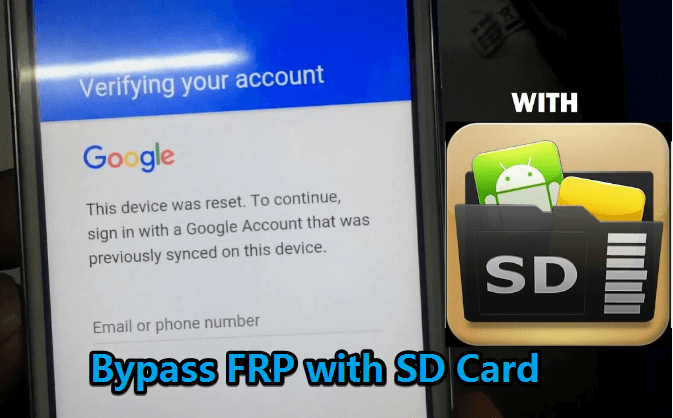 Can you bypass FRP lock with SD card?
