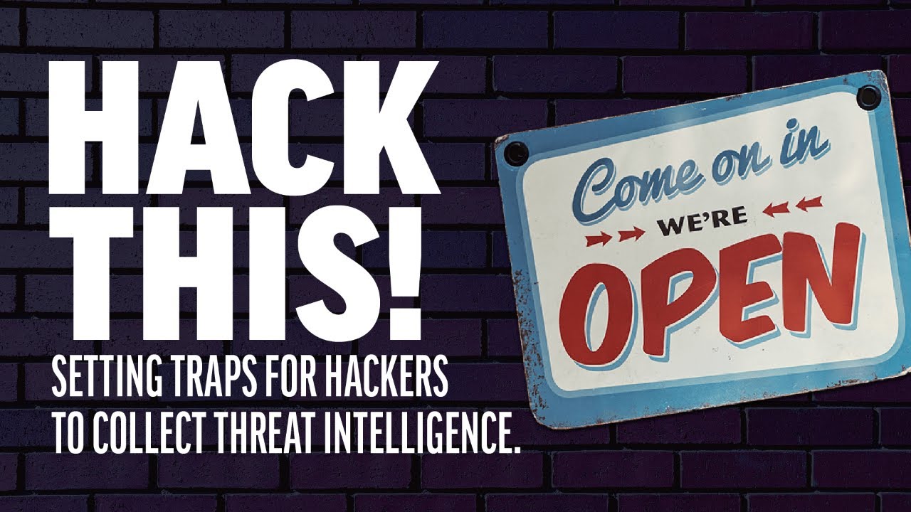 Can you trap a hacker?
