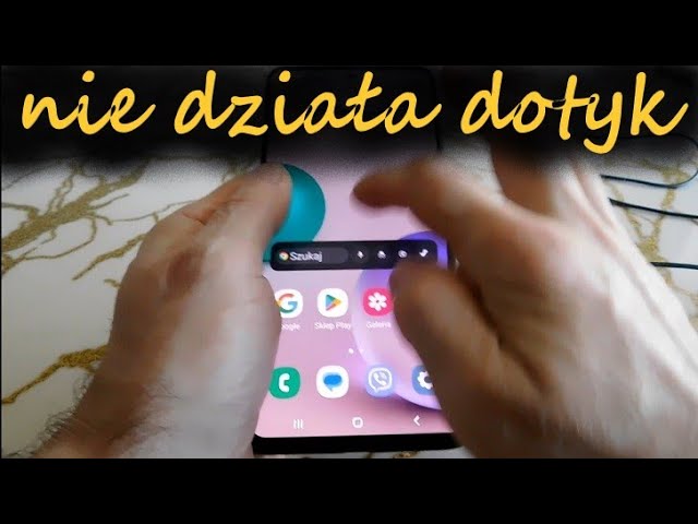 Co zrobić gdy dotyk przestaje działać?