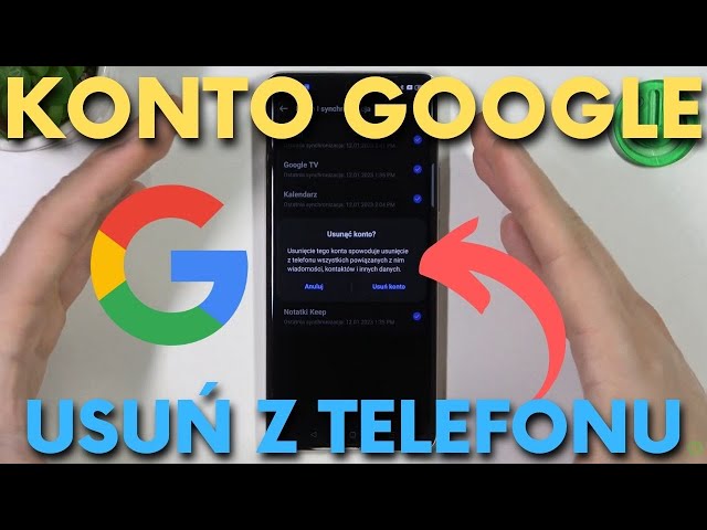 Czy można usunąć konto Google z jednego telefonu?