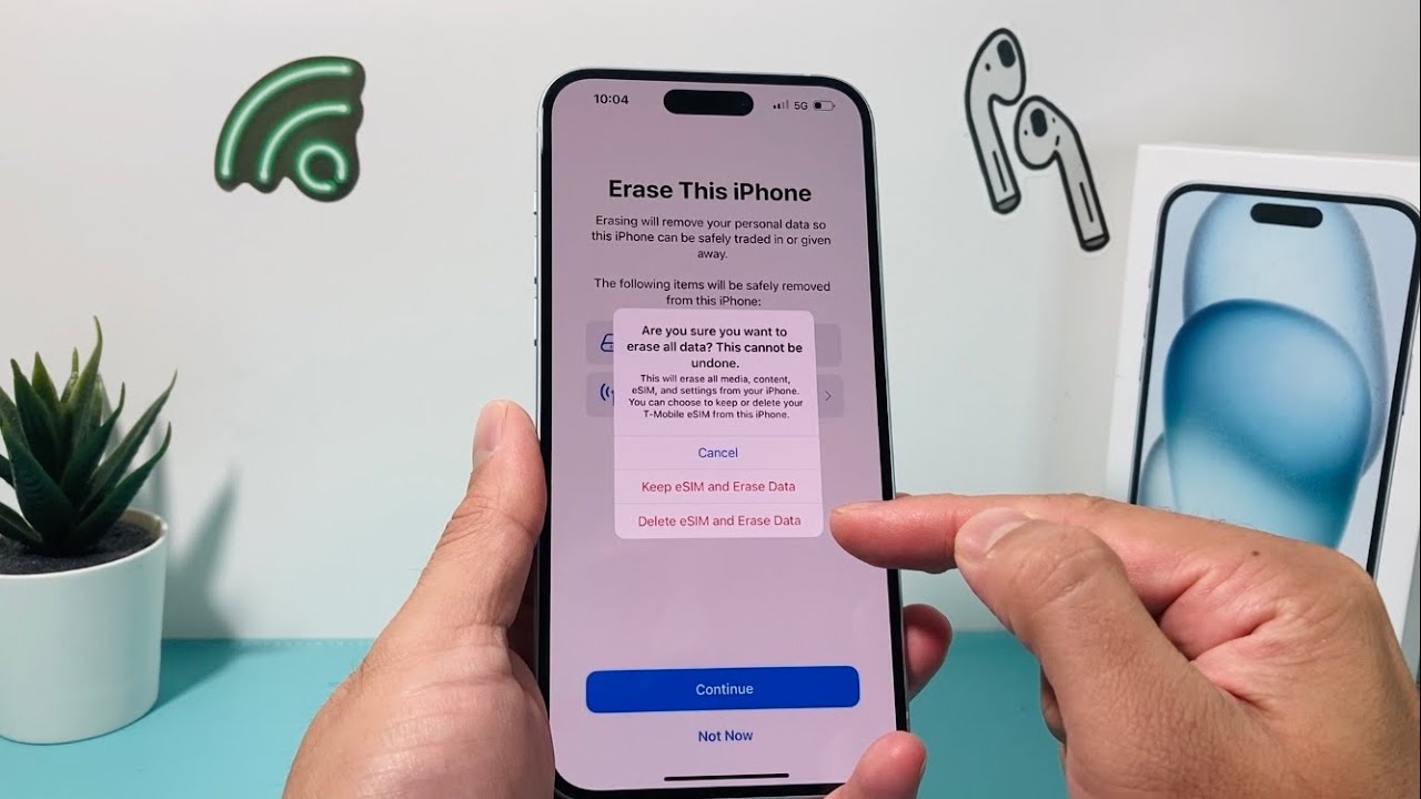 How do I factory reset but keep everything?