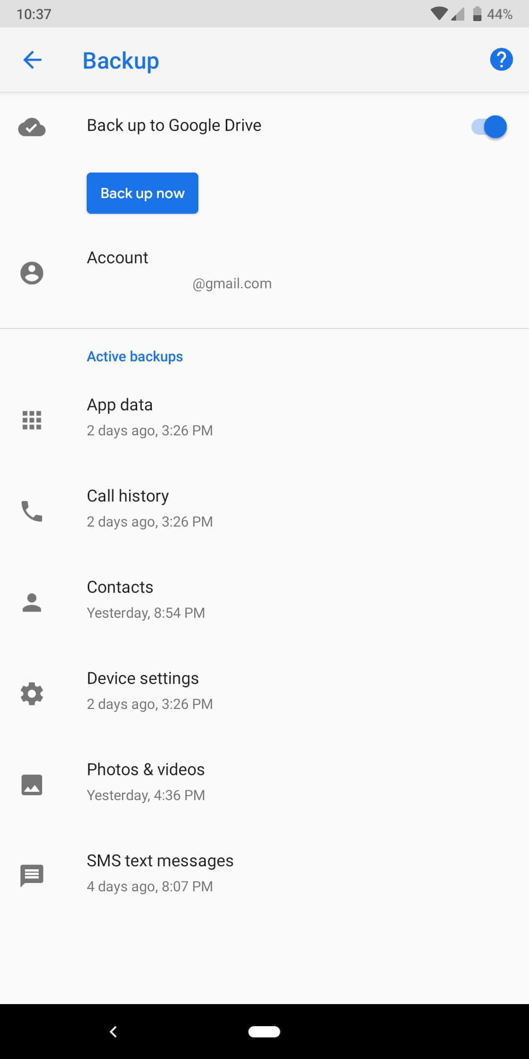 How do I keep everything after factory reset?