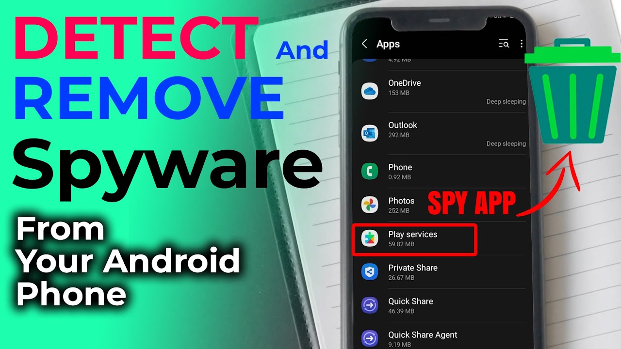 How do I remove spyware from my Android phone?
