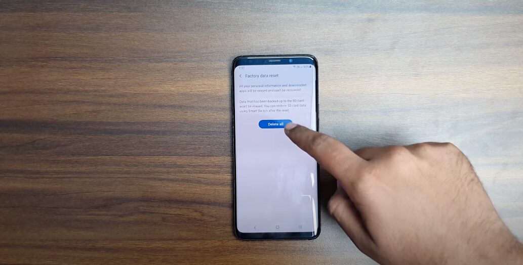 How secure is factory reset?