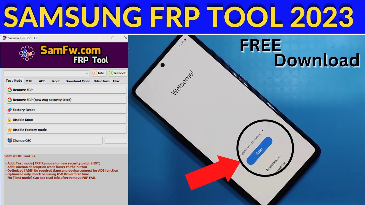 Is there a free tool to remove Samsung FRP?