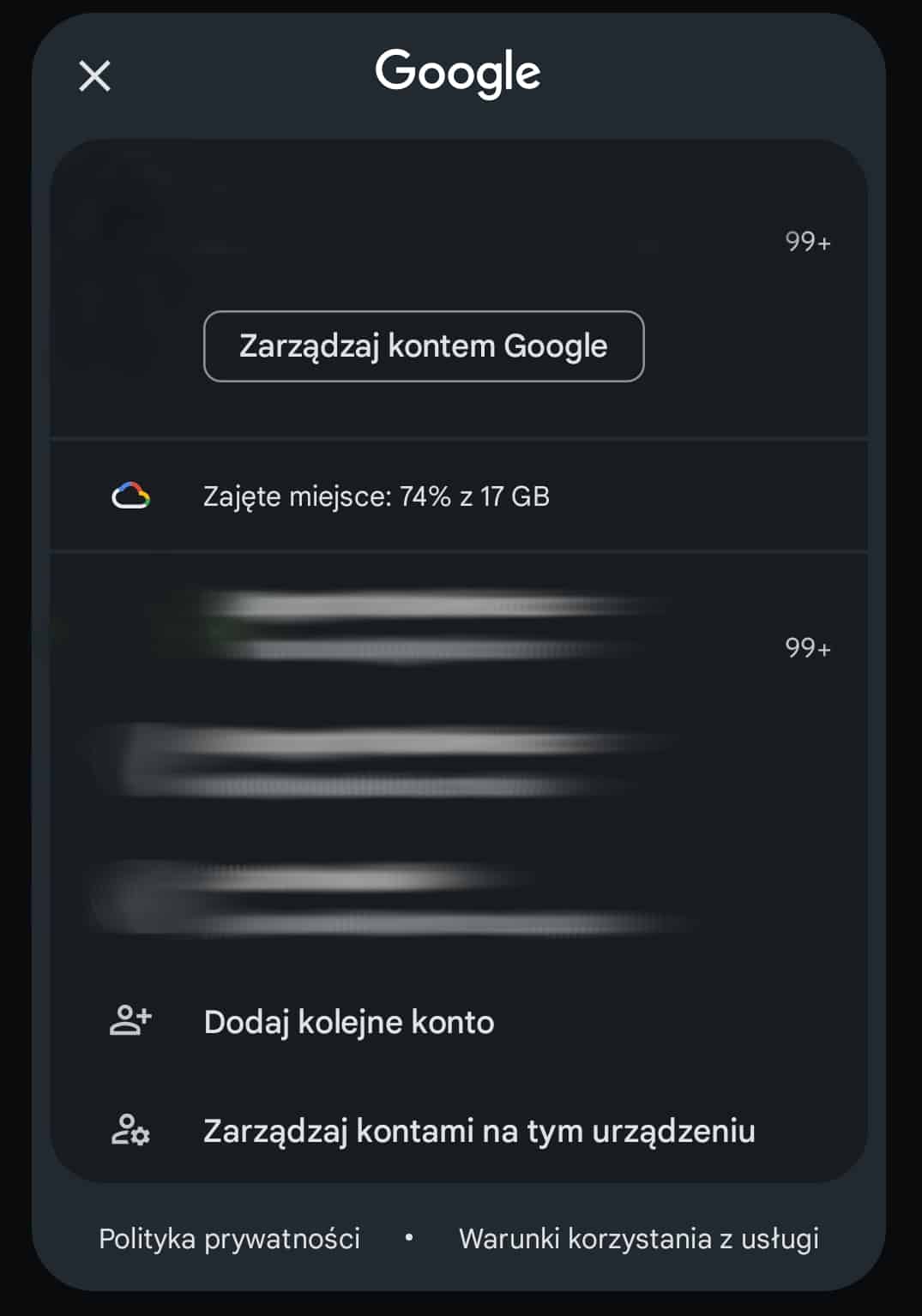 Jak wylogować się z konta Google na telefonie z systemem Android?