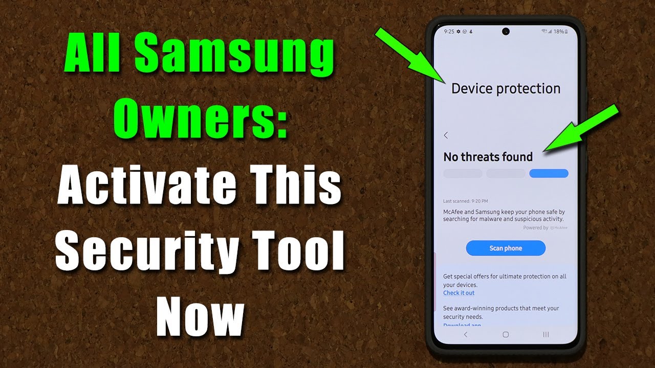 Should I turn device protection on Samsung?