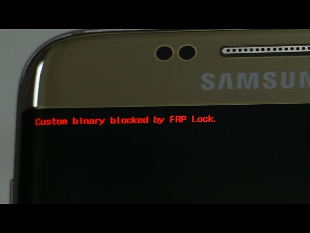 What causes FRP lock on Samsung?