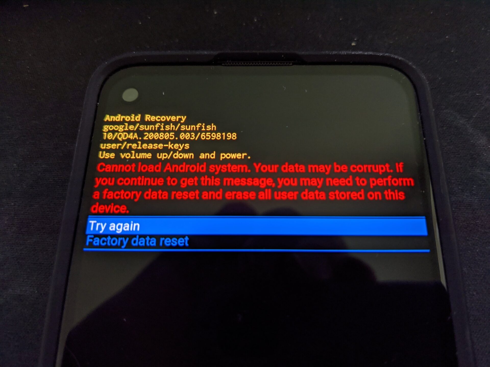 What happens if you accidentally factory reset your phone?