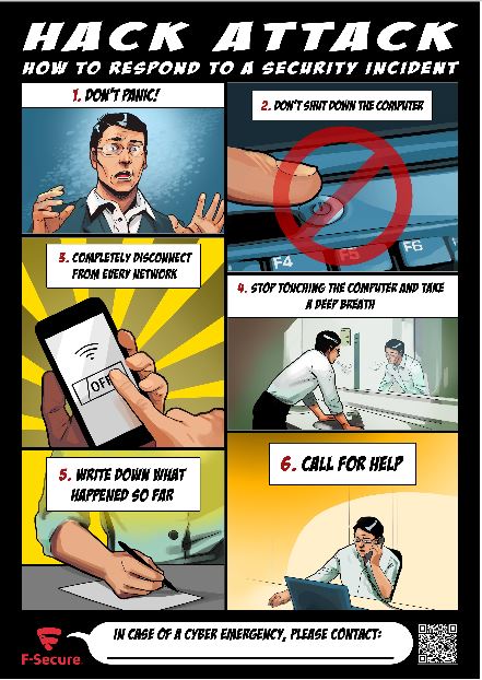 What is the first thing you do when you get hacked?