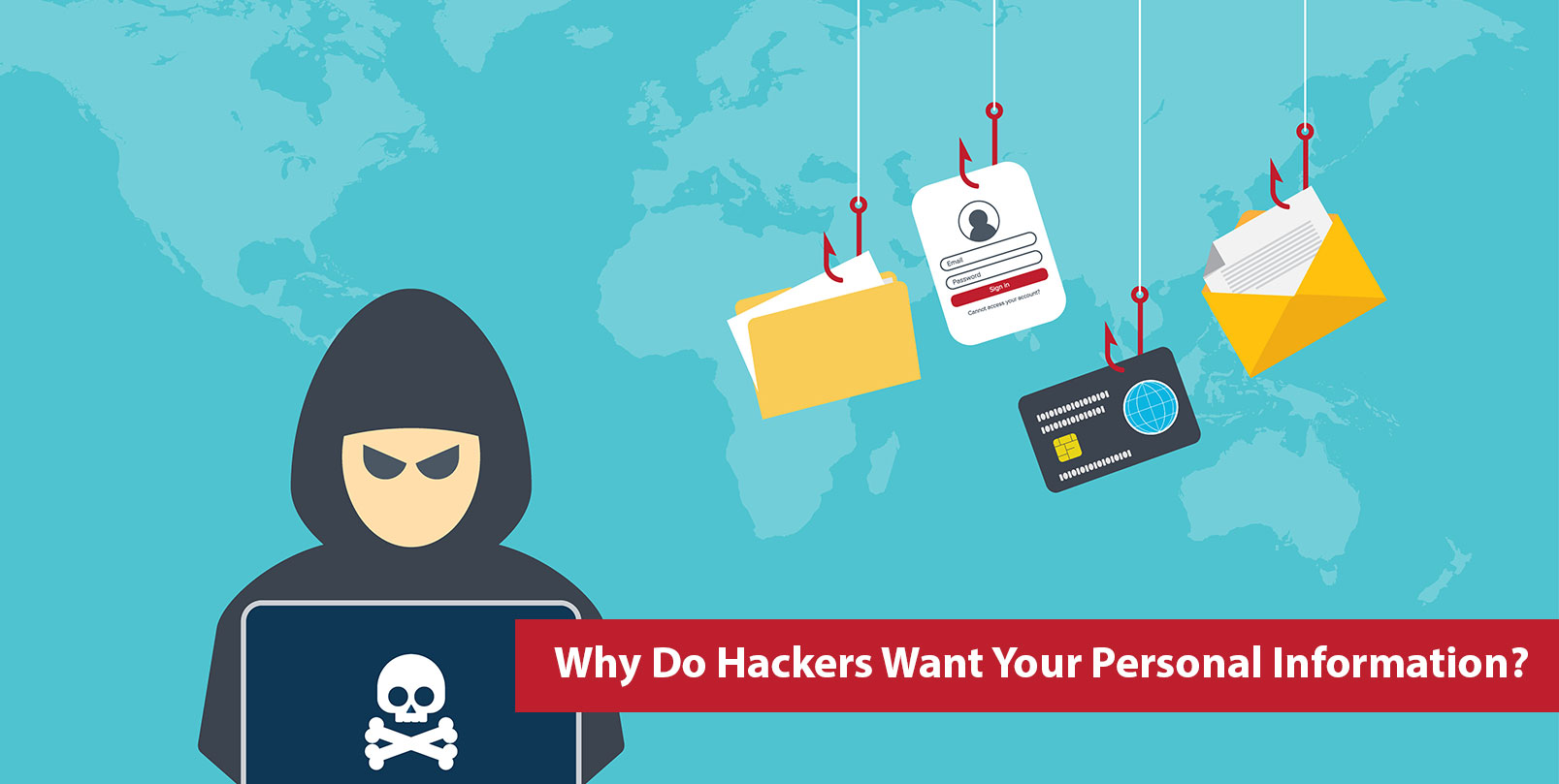 Why do hackers want?