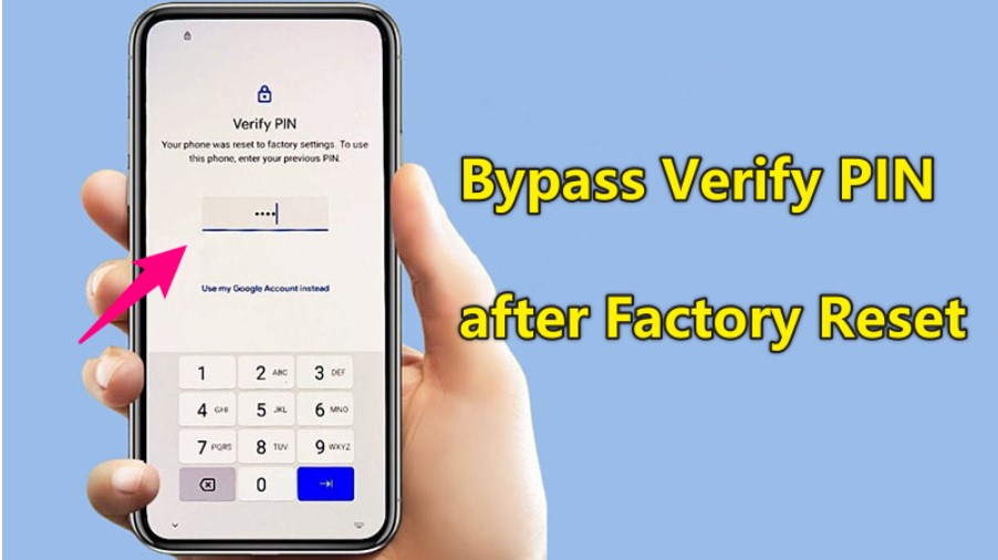 Why is my phone still asking for password after factory reset?
