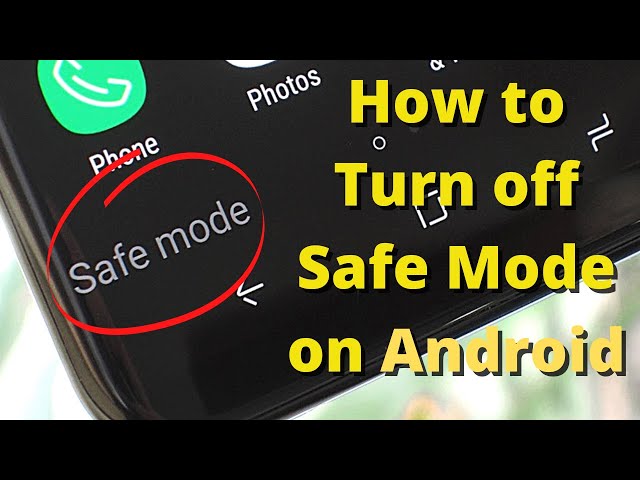 Will factory reset remove Safe Mode?