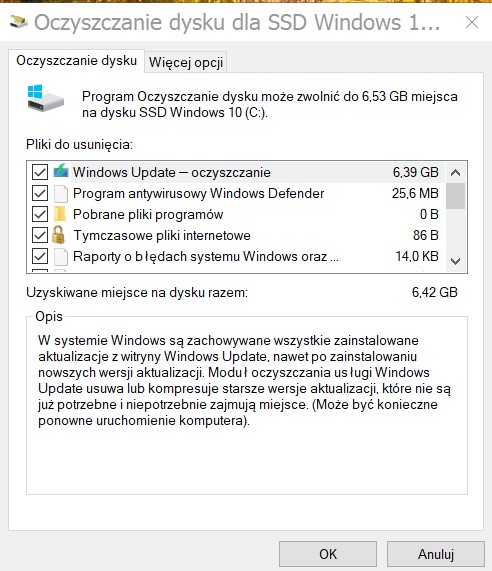 Czy Oczyszczanie dysku usuwa Windowsa?