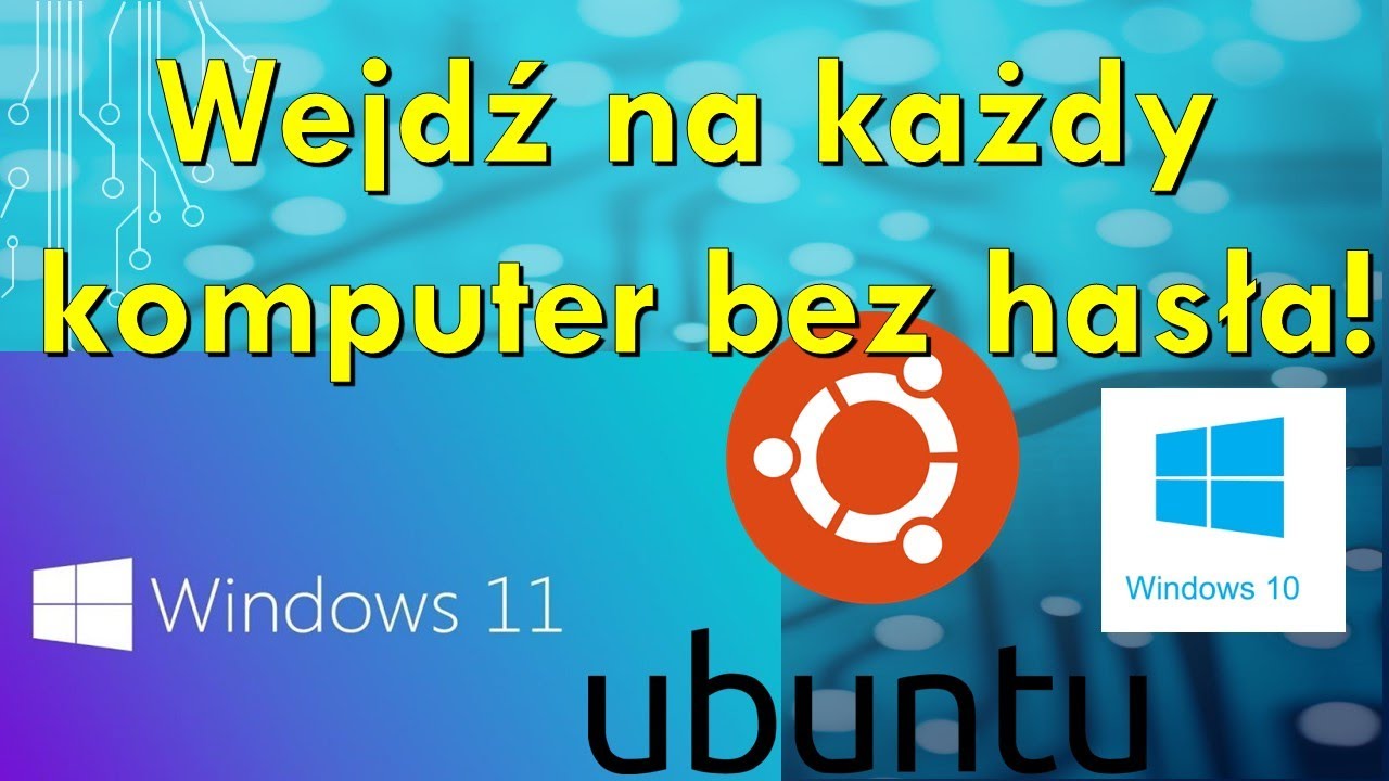 Jak dostać się do komputera bez hasła?