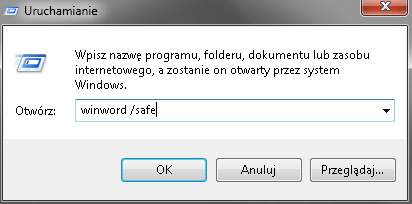 Jak otworzyć program w trybie awaryjnym?