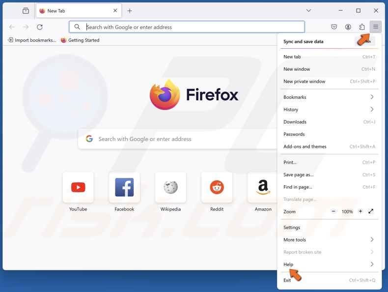 Jak przywrócić poprzednie ustawienia Firefox?