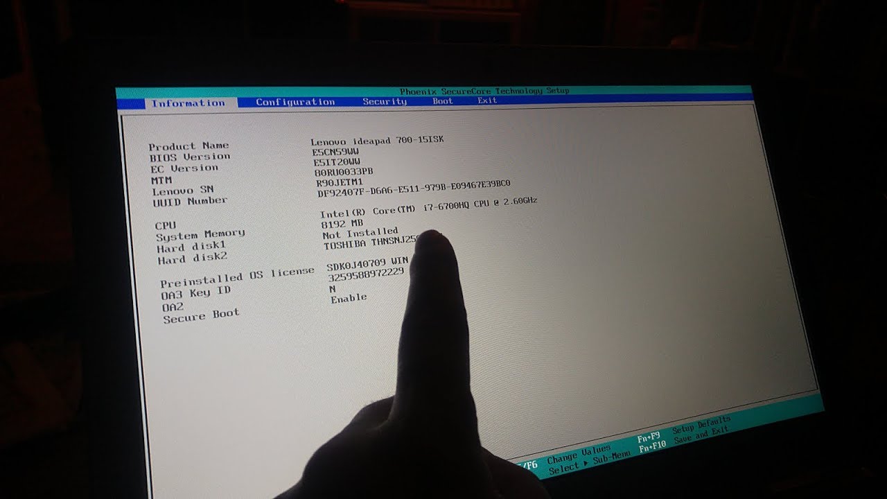 Jak wejsc w BIOS przy starcie systemu?
