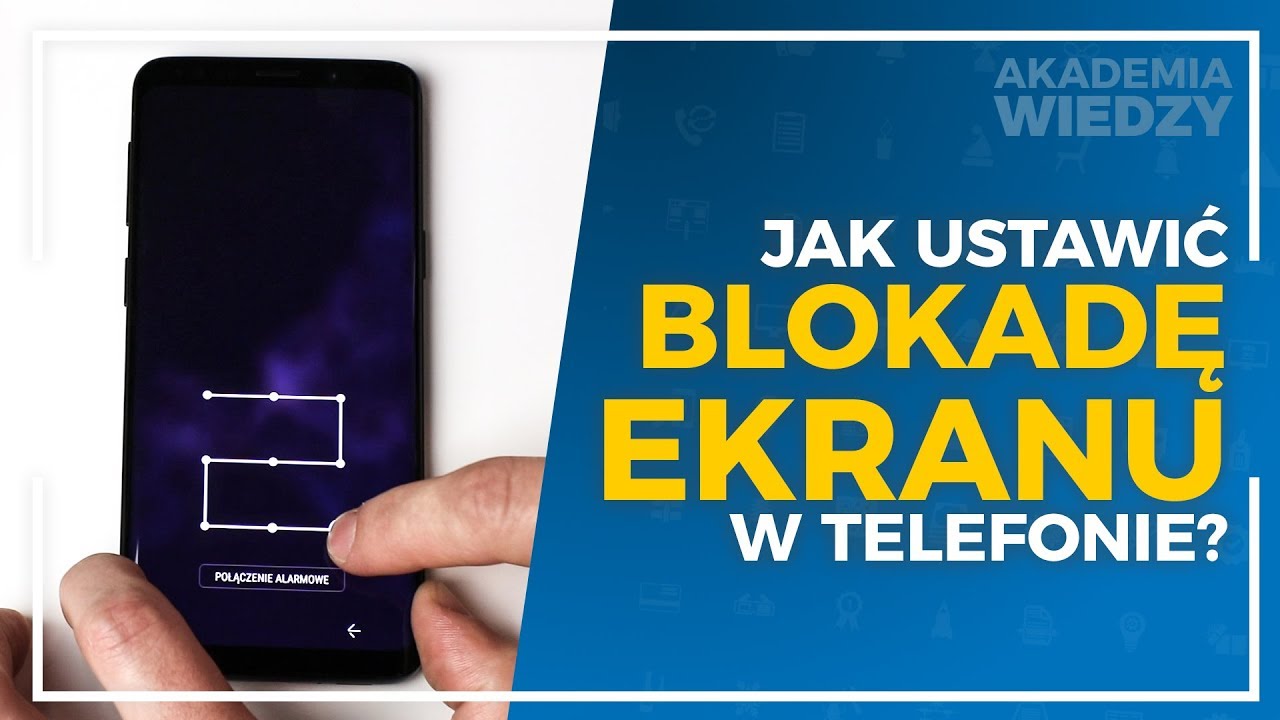 Jak wlaczyc mechanizm blokady w telefonie?
