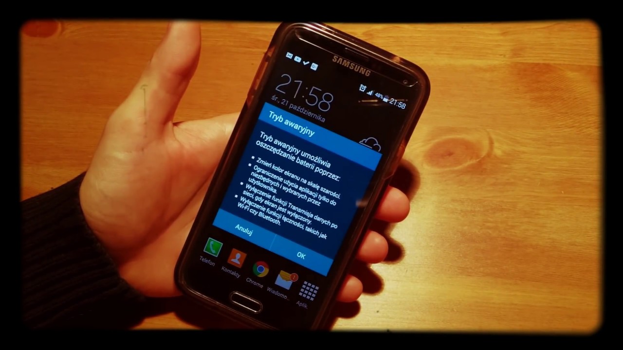 Jak wyłączyć tryb awaryjny Samsung Galaxy j3?