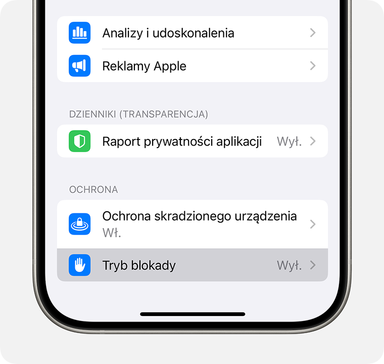 Jak wyłączyć tryb blokady?