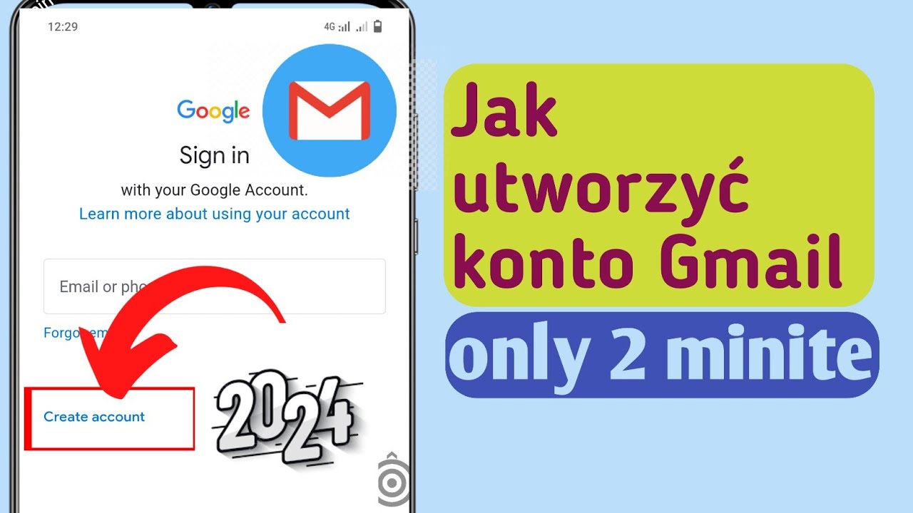 Jak zalogowac się na konto Google bez numeru telefonu?