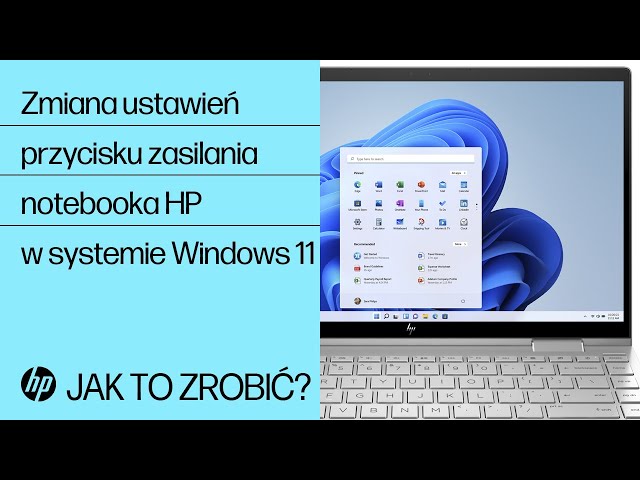 Jak zmienić funkcję przycisku zasilania?